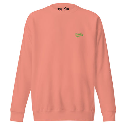 Blok Classic - Embroidered Green - Women's Sweatshirt