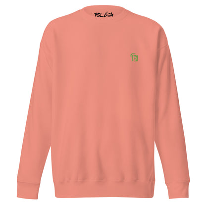 Blok Classic - Embroidered Green - Women's Sweatshirt