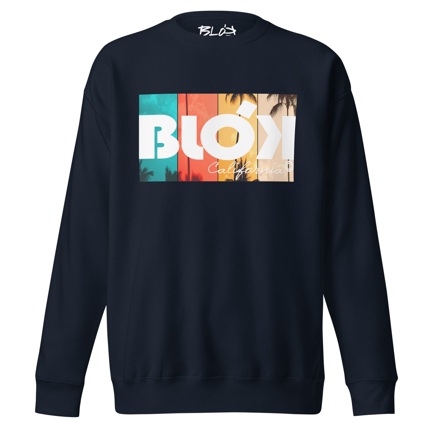 California Palm Tree - Front Print - Women's Sweatshirt