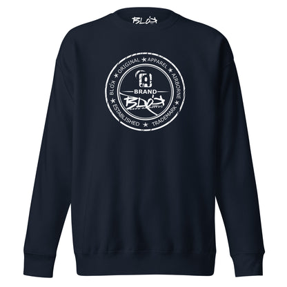 Original Apparel Stamp - in White Print - Women's Sweatshirt