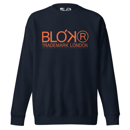 Trademark London - Orange Print - Women's Sweatshirt
