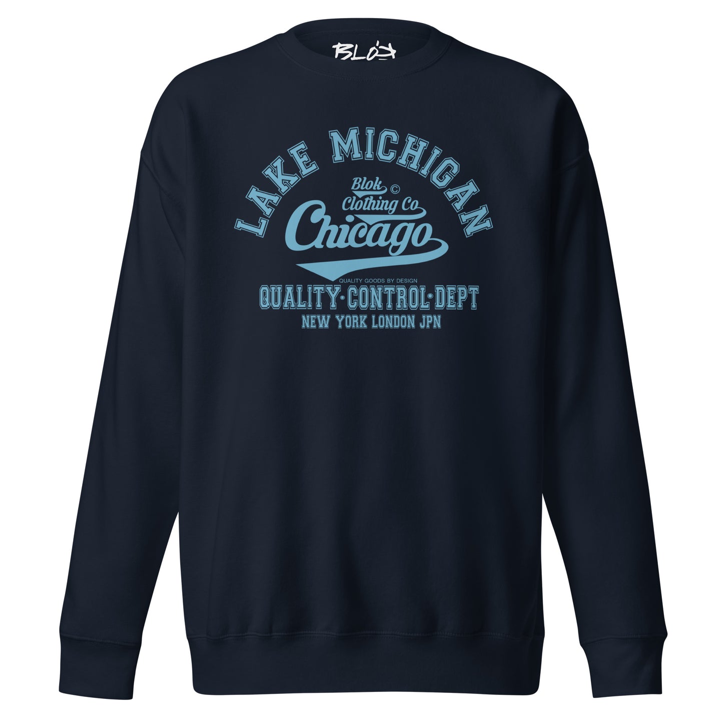 Chicago - 50 States - Blue Print - Women's Sweatshirt