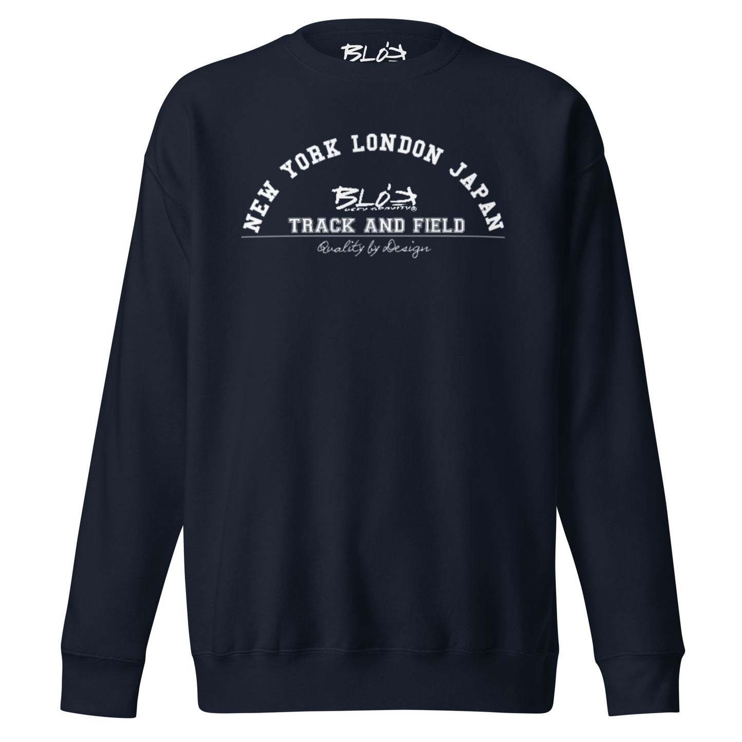 Track & Field - with White Print - Women's Sweatshirt