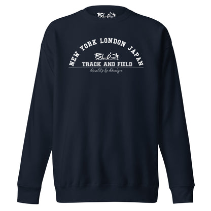 Track & Field - with White Print - Women's Sweatshirt