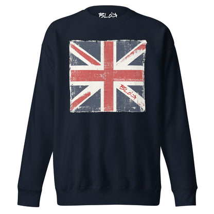 Blok London Flag - Front Print - Women's Sweatshirt