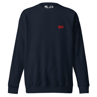 Blok Classic - Embroidered Red - Women's Sweatshirt