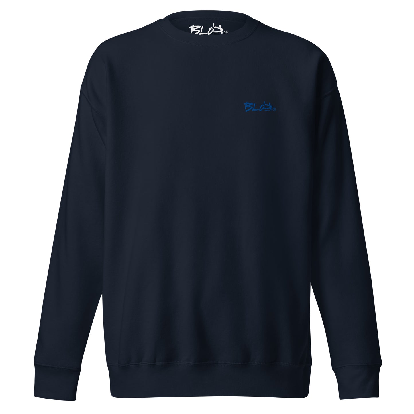 Blok Essential - Embroidered Blue - Men's Sweatshirt