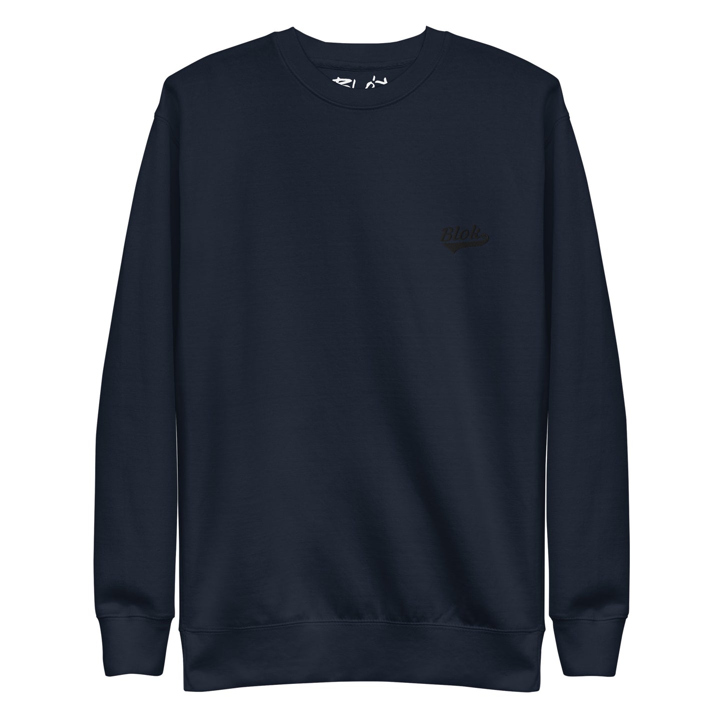 Blok Classic - Embroidered - Black - Men's Sweatshirt