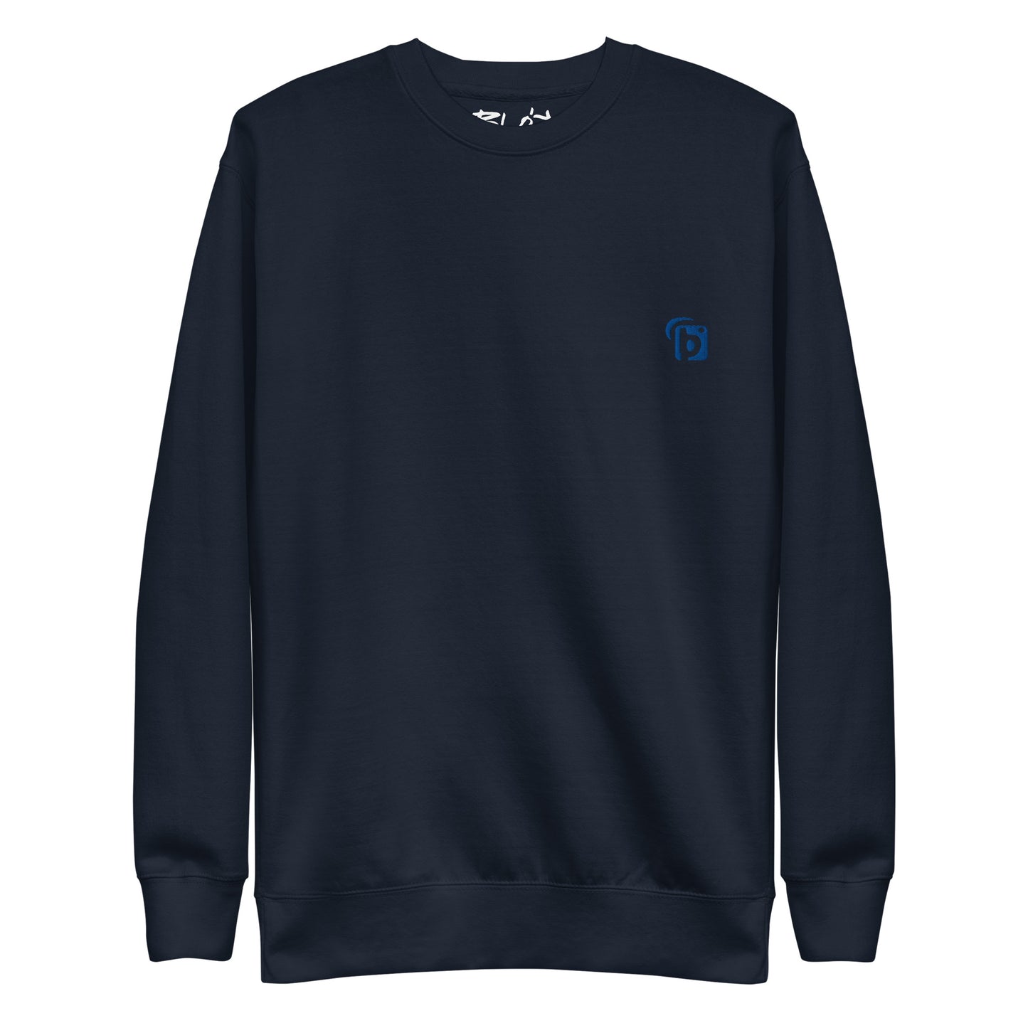 Blok Classic - Embroidered Blue - Men's Sweatshirt