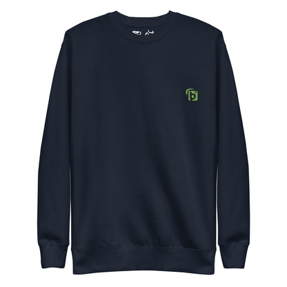 Blok Classic - Embroidered Green - Men's Sweatshirt