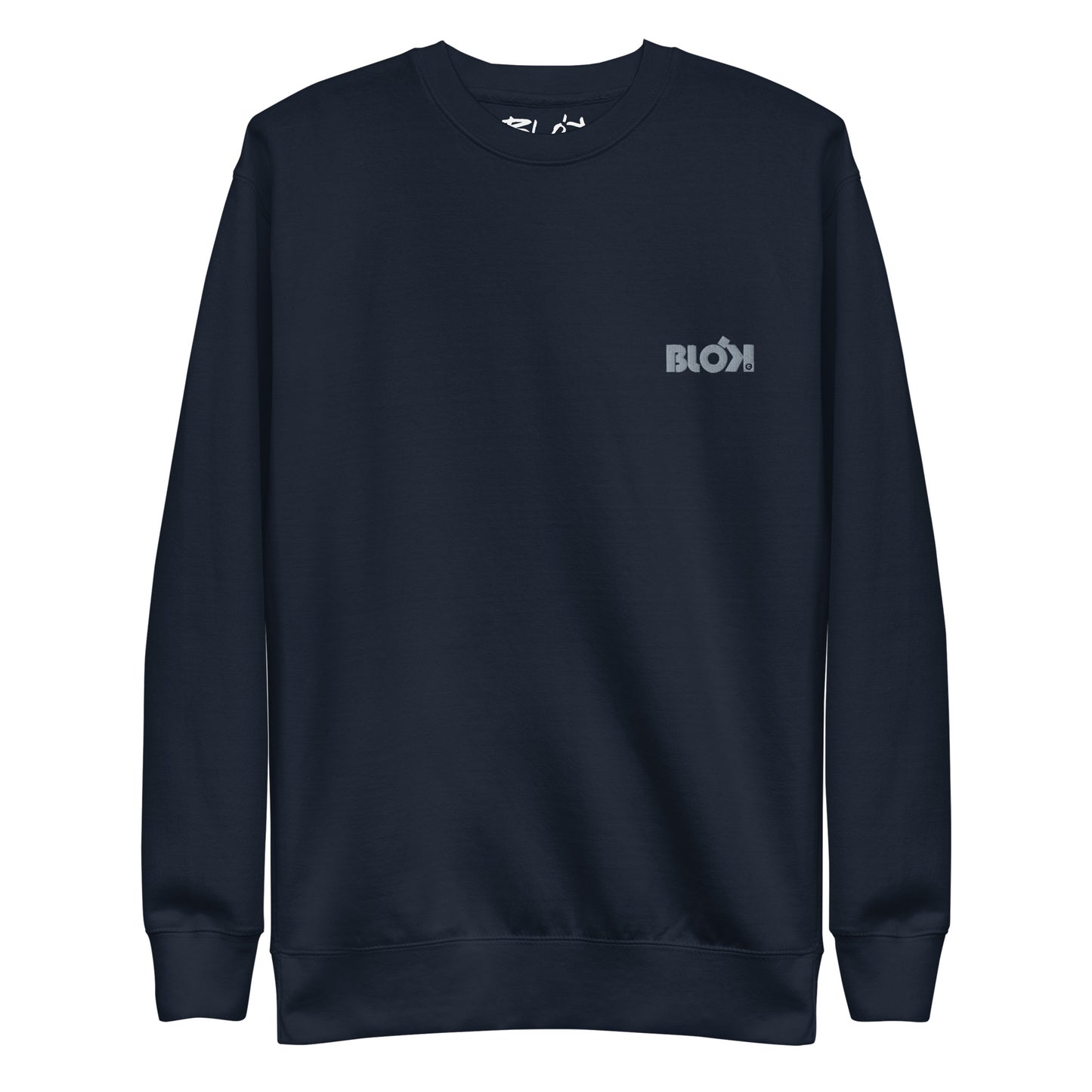 Blok OG - Embroidered - Grey - Men's Sweatshirt