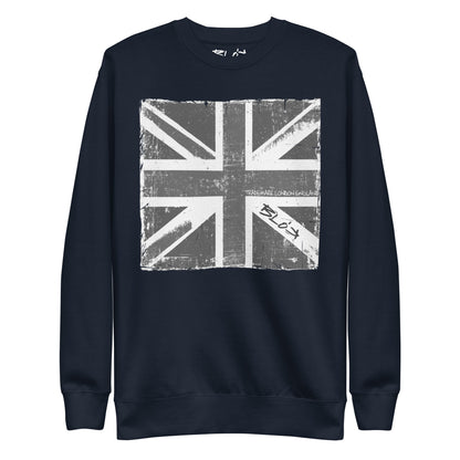Blok London Flag - Black & White - Men's Sweatshirt