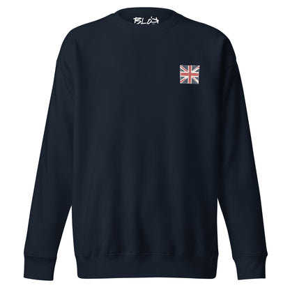 Blok London - Flag - Front and Back Print - Men's Sweatshirt