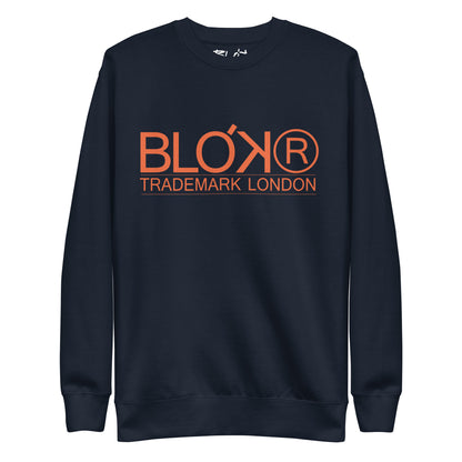 Trademark London - Orange Print - Men's Sweatshirt