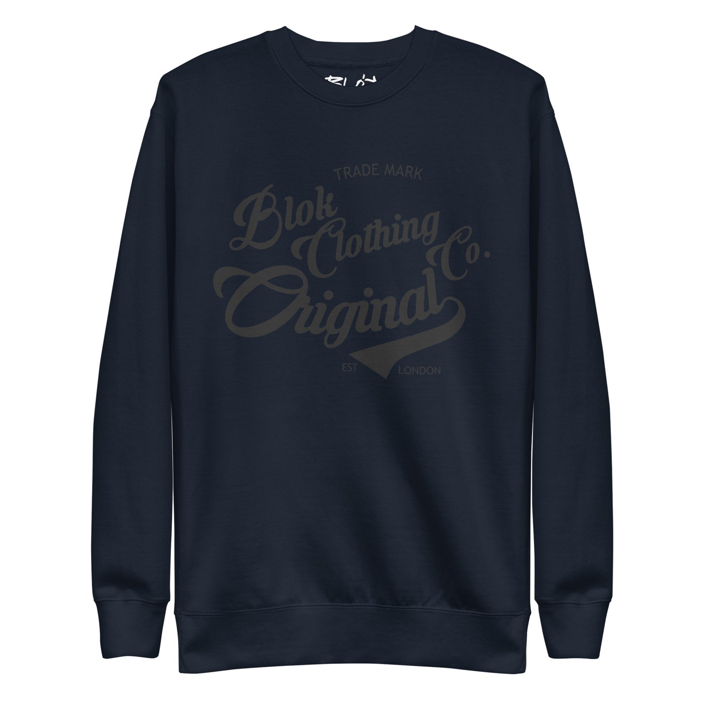 Original Clothing Company - Black Print - Men's Sweatshirt