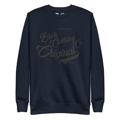 Original Clothing Company - Black Print - Men's Sweatshirt