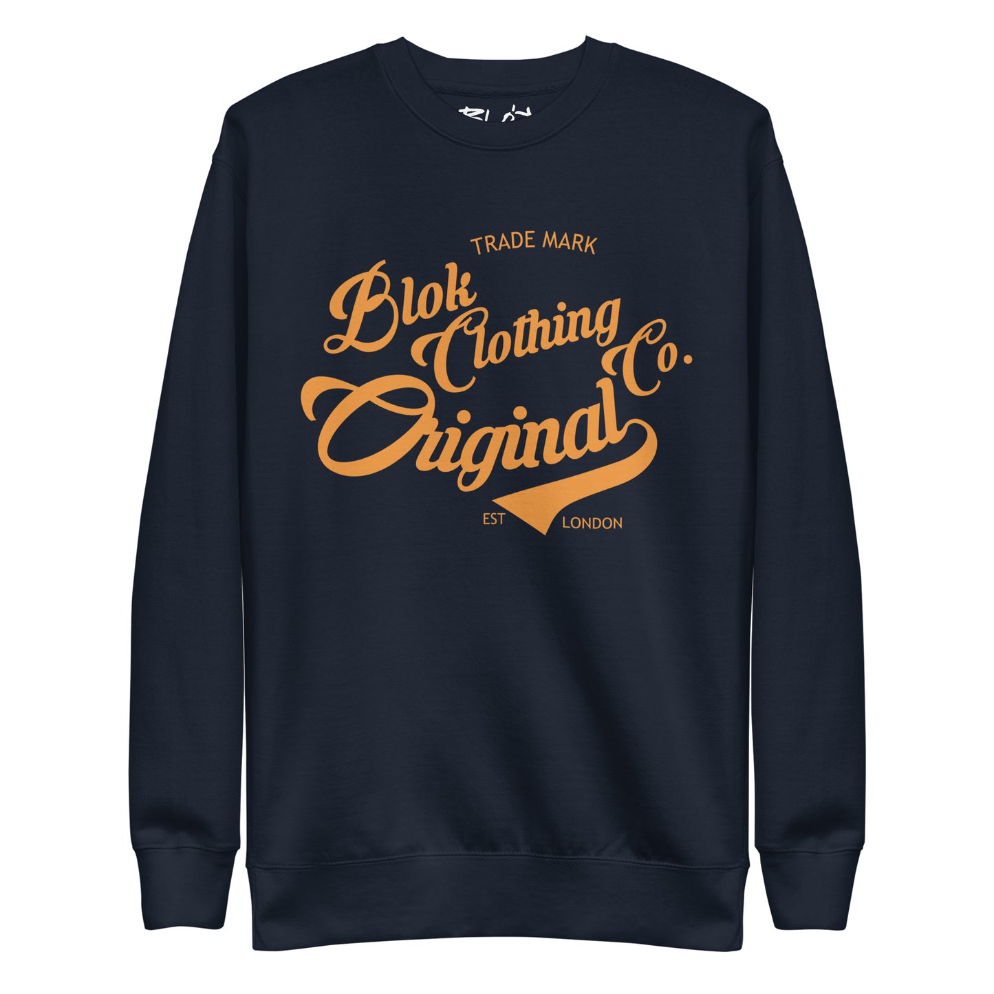 Original Clothing Company - Orange Print - Men's Sweatshirt