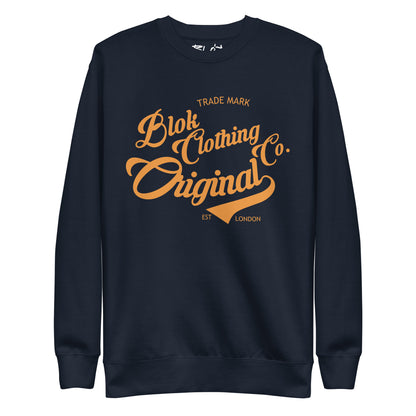 Original Clothing Company - Orange Print - Men's Sweatshirt
