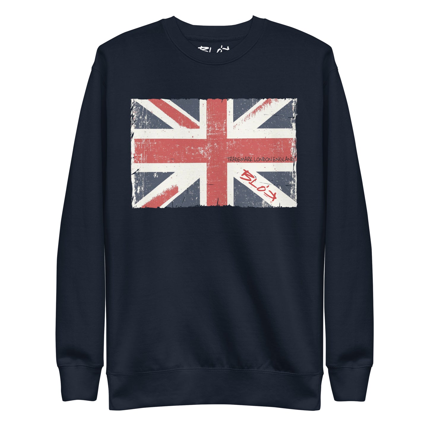 Blok Trademark London Flag design - Men's Sweatshirt