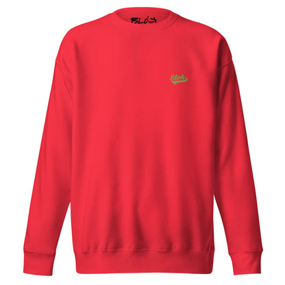 Blok Classic - Embroidered Green - Women's Sweatshirt