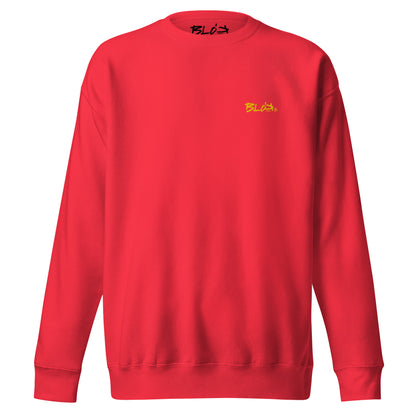 Blok Essential - Embroidered Yellow - Men's Sweatshirt