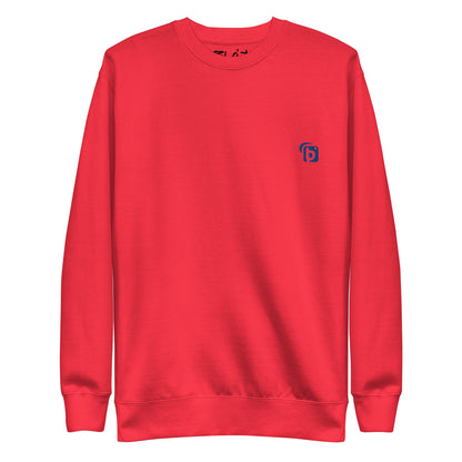 Blok original logo - Embroidered Blue - Men's Sweatshirt