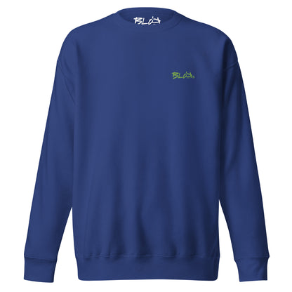 Blok Essential - Embroidered Green - Men's Sweatshirt