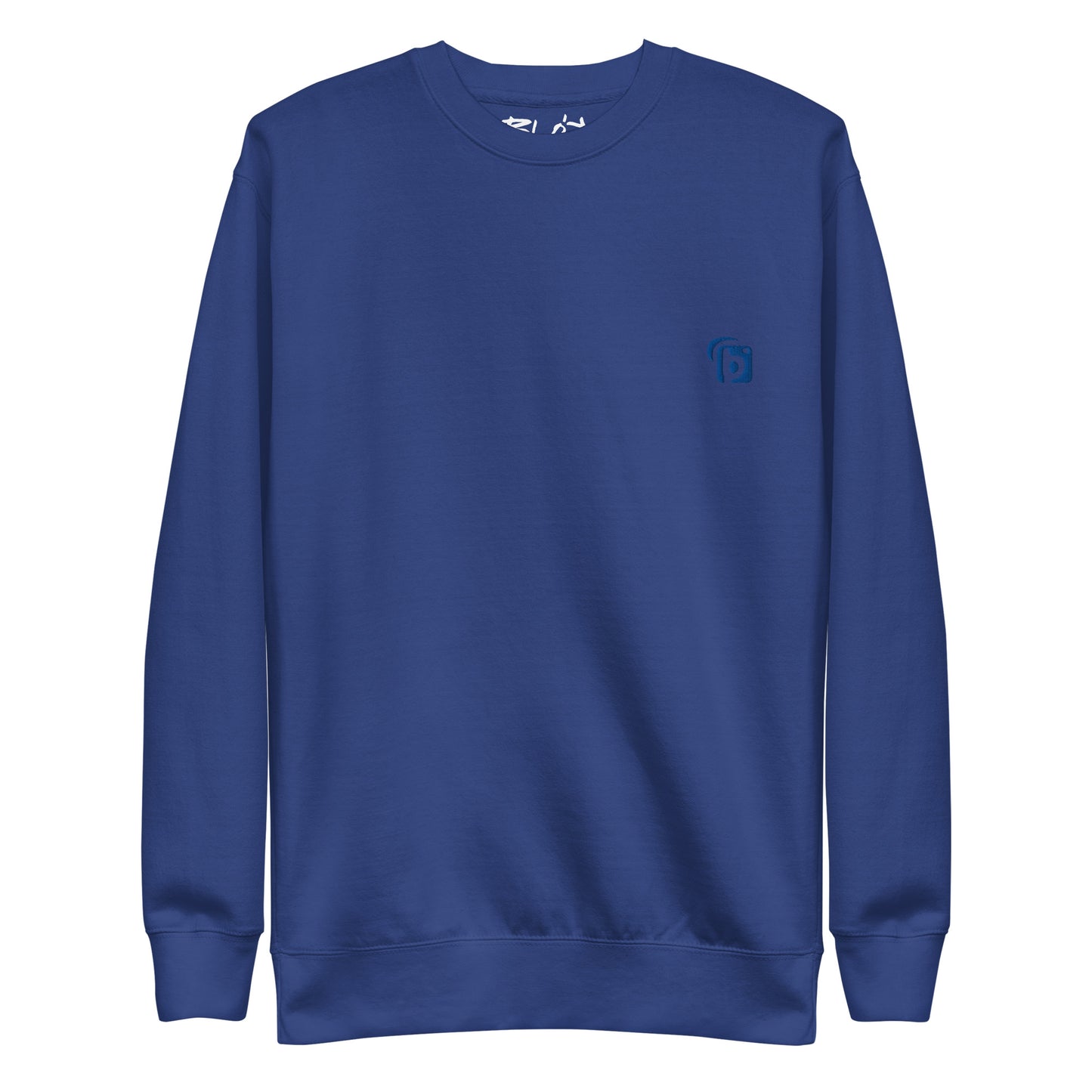 Blok Classic - Embroidered Blue - Men's Sweatshirt