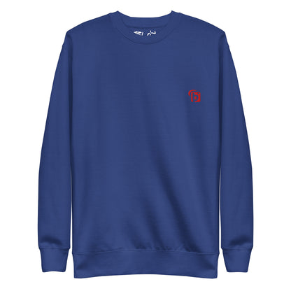 Blok Classic - Embroidered Red - Men's Sweatshirt