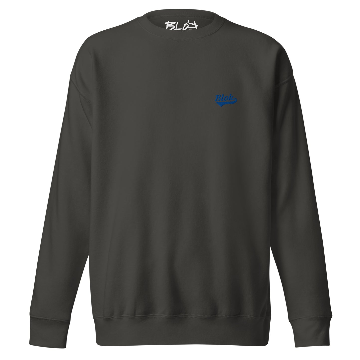 Blok Classic - Embroidered Blue - Women's Sweatshirt