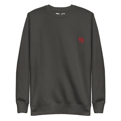 Blok Classic - Embroidered Red - Men's Sweatshirt