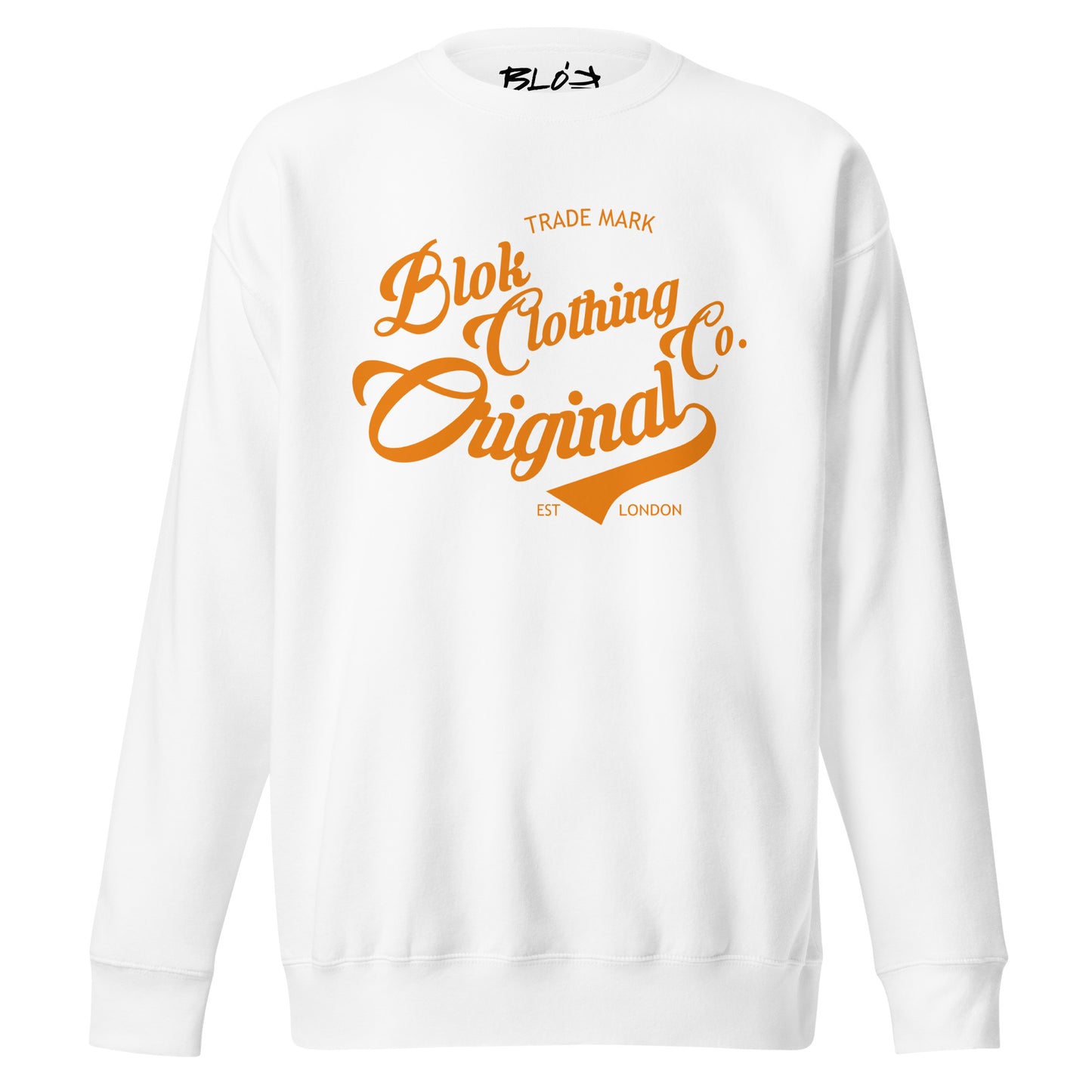 Original Clothing Company - Orange Print - Women's Sweatshirt