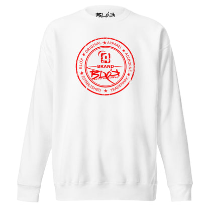 Original Apparel Stamp - Red Print - Women's Sweatshirt