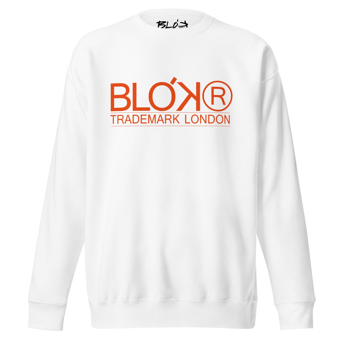 Trademark London - Orange Print - Women's Sweatshirt