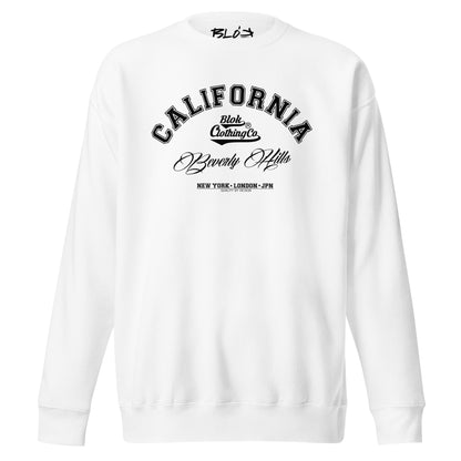 California Beverly Hills - Black Print - Women's Sweatshirt