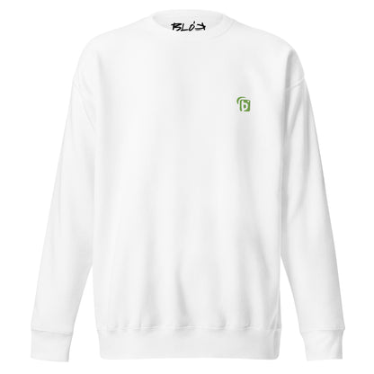 Blok Classic - Embroidered Green - Women's Sweatshirt