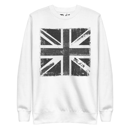 Blok London Flag - Black & White - Men's Sweatshirt