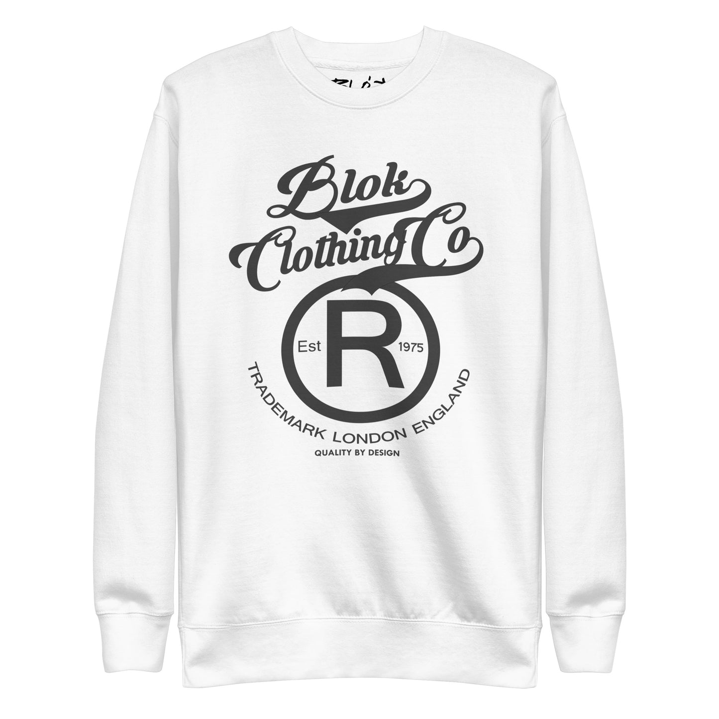 NY LDN JPN & Flag - Grey Print - Men's Sweatshirt