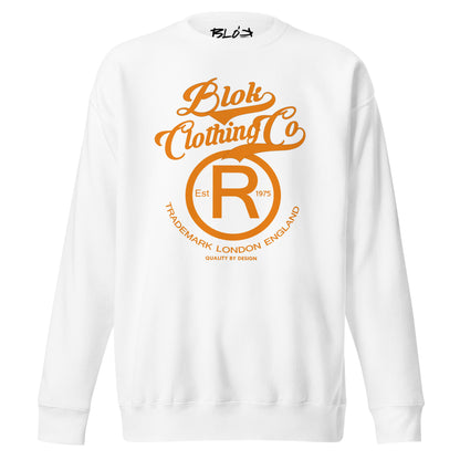 Registered Big R - with Orange Print - Men's Sweatshirt