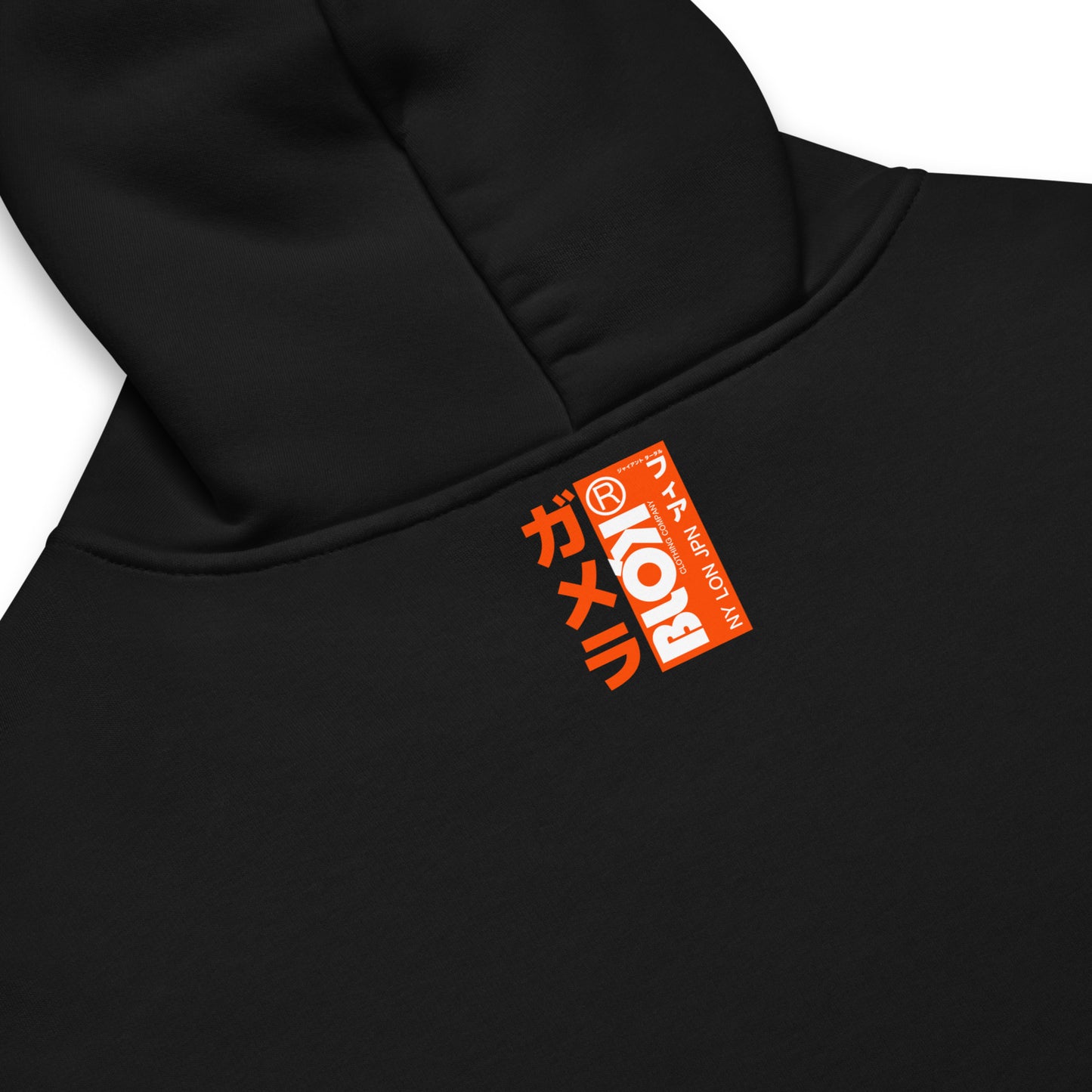 BLOK NEW YORK LONDON JAPAN - Heavyweight Oversized Men's Hoodie - Front Graphic Print