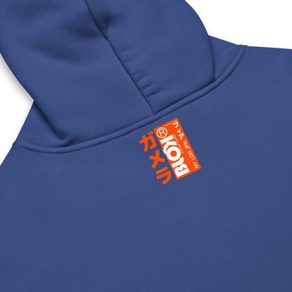BLOK NEW YORK LONDON JAPAN - Heavyweight Oversized Men's Hoodie - Front Graphic Print