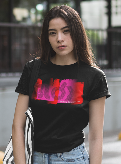 Roller - Front Print in Red & Purple - Women's Relaxed Fit