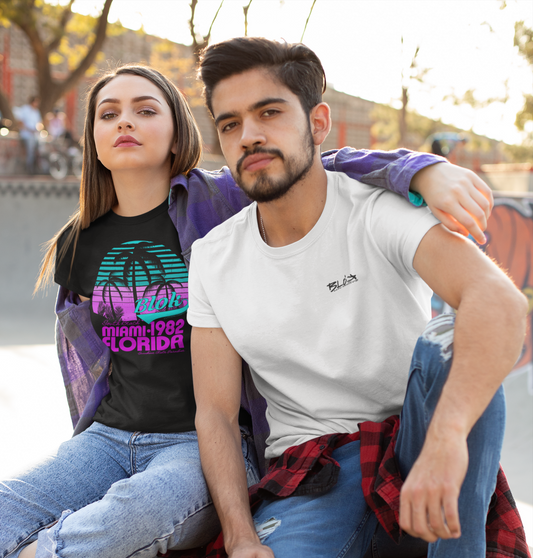 Miami '82 - in Turquoise - Women's Slim Fit