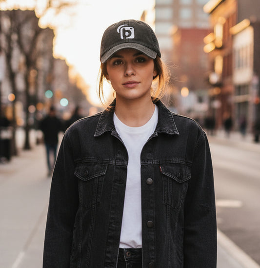 Blok Original Logo - Vintage Cap - White Embroidery