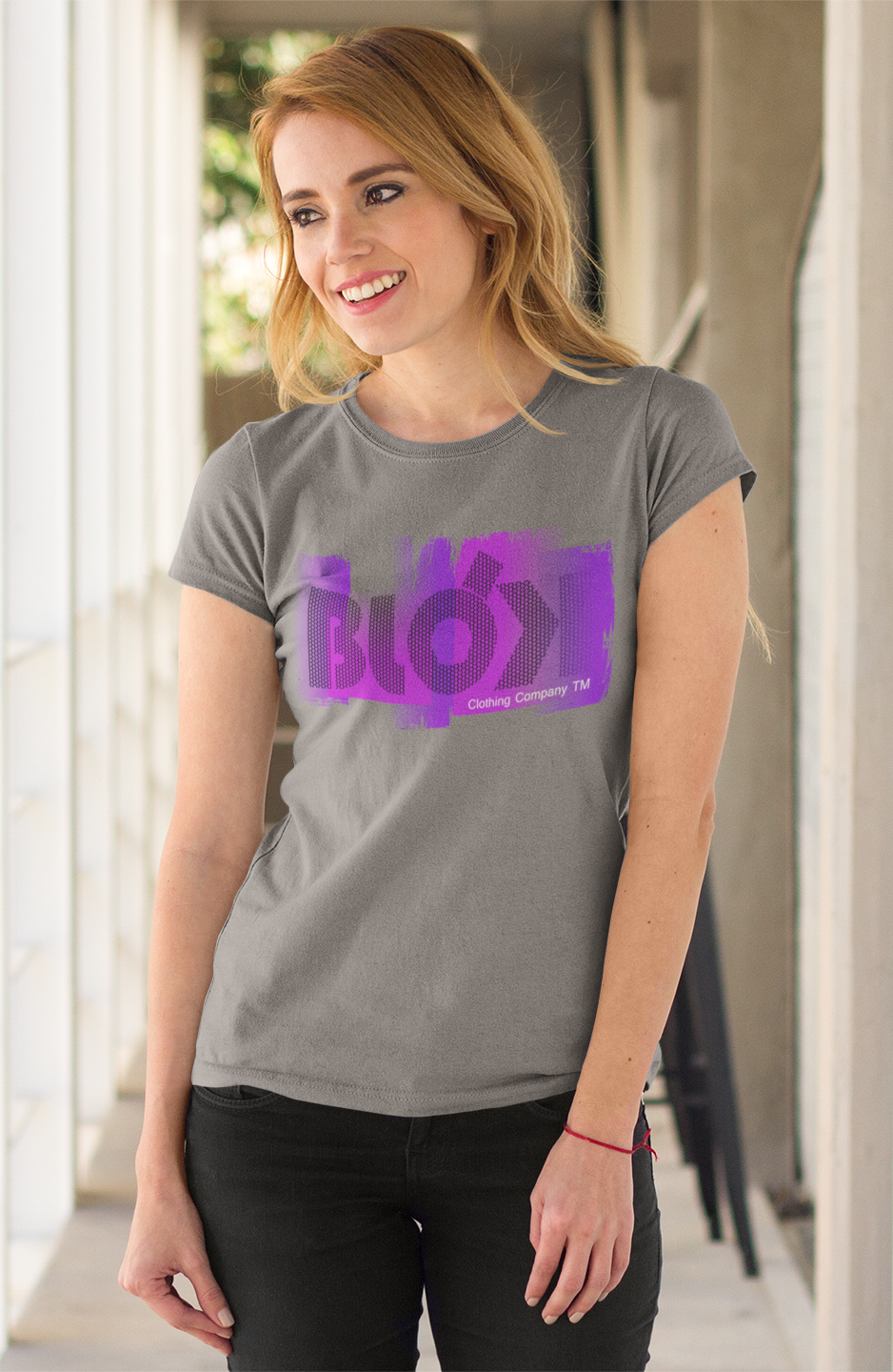Roller - with Purple Print - Women's Slim Fit