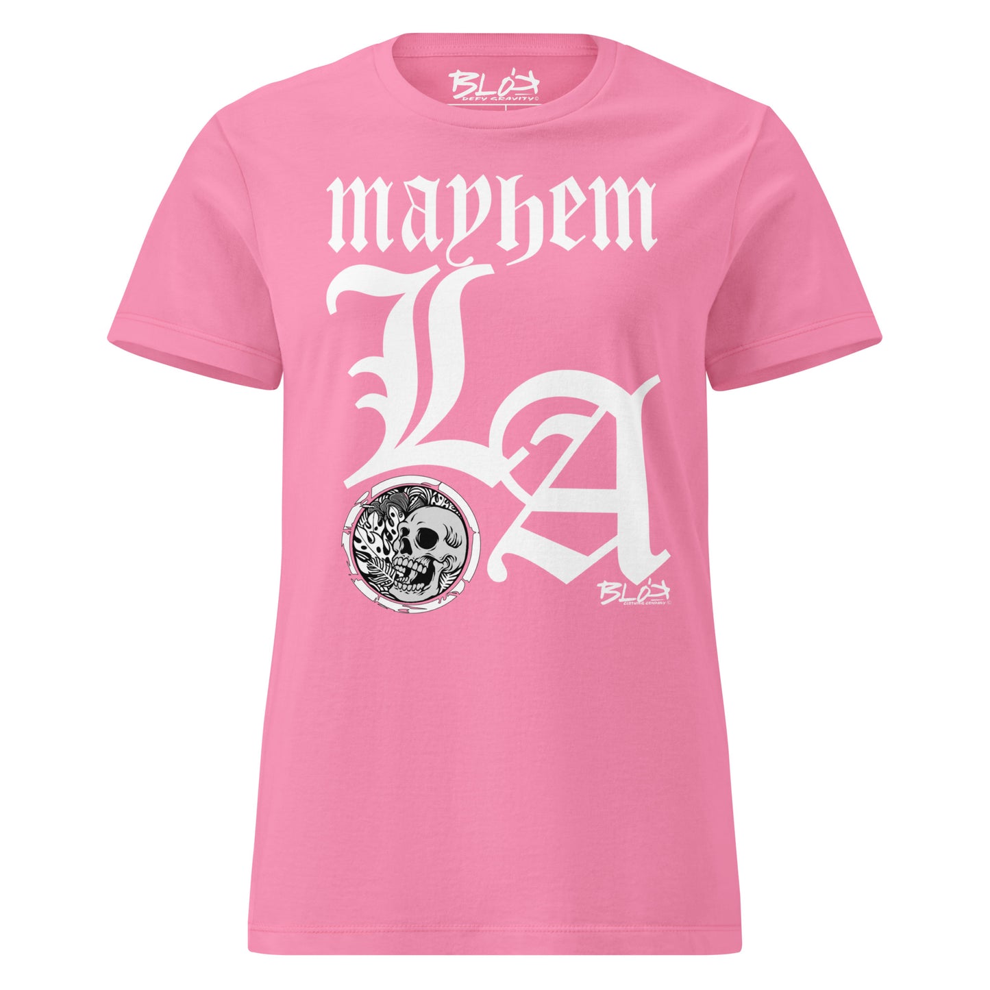 L.A Mayhem - with White Print - Women's Slim Fit