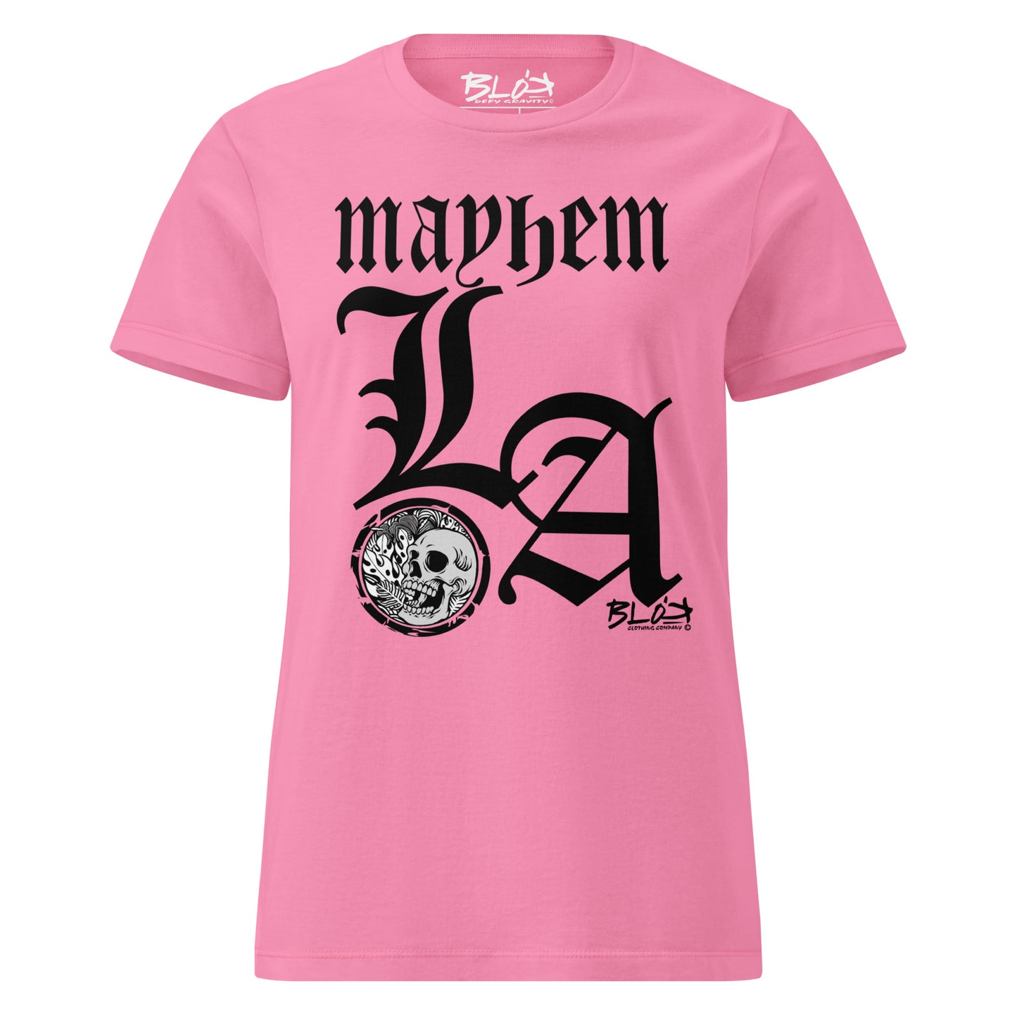 L.A Mayhem - with Black Print - Women's Slim Fit