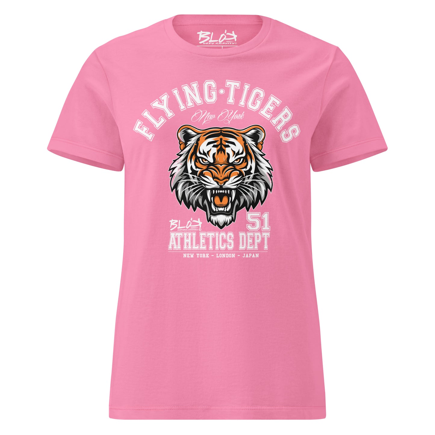 Flying Tigers - with White Logo - Women's Slim Fit