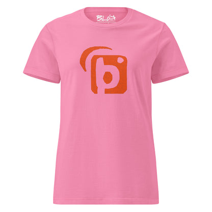 Mosaic - with Orange Print - Women's Slim Fit