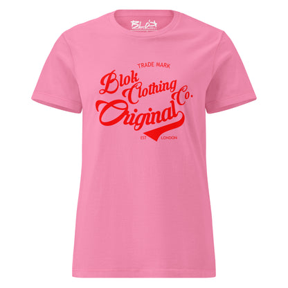 Original Clothing Company - with Red Print - Women's Slim Fit